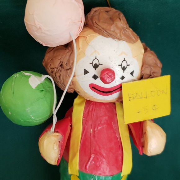 Two Paper Mache Clowns - Picture 7 of 8
